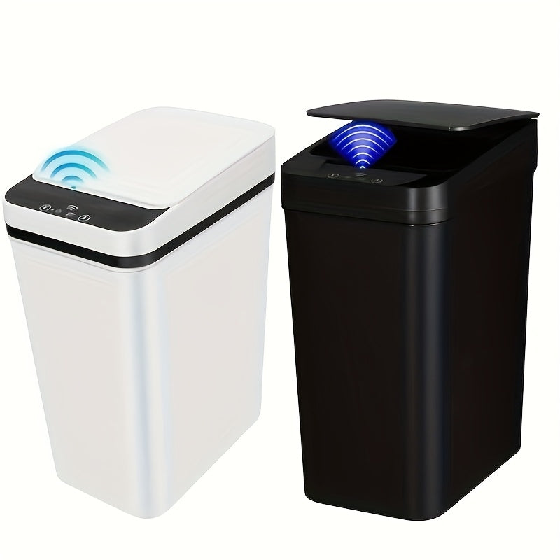 CleanWave™ Smart Sensor Trash Can – Touchless Automatic Bin, 12L Compact Design