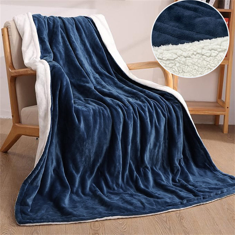 Electric Heated Throw Blanket 130×160 cm – 6 Heat Levels, Auto Shut-Off Timer, Machine-Washable Flannel/Fleece – 120W, 230V (UK)