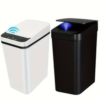 CleanWave™ Smart Sensor Trash Can – Touchless Automatic Bin, 12L Compact Design