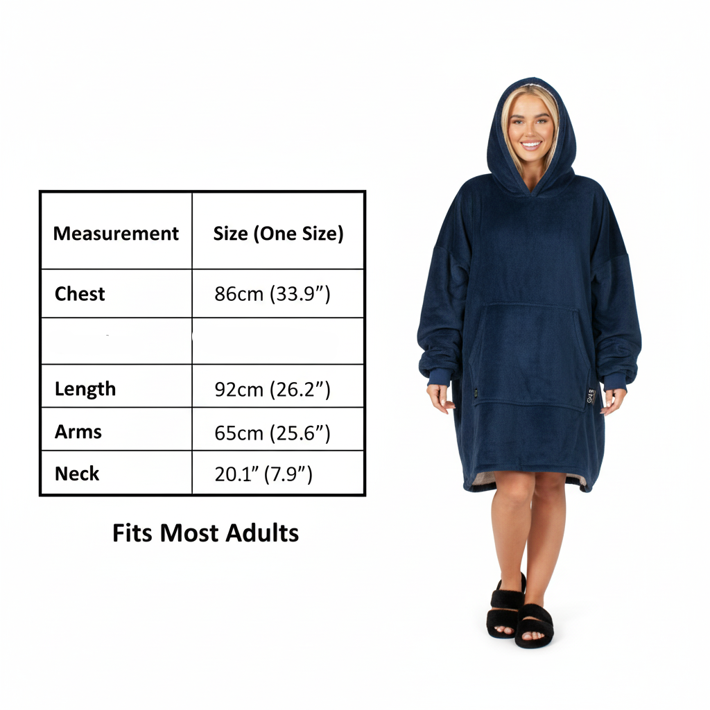 Electric Heated Hoodie Blanket – Adults Oversized, Blush Sherpa, USB Heated Wearable Throw, 3 Heat Settings